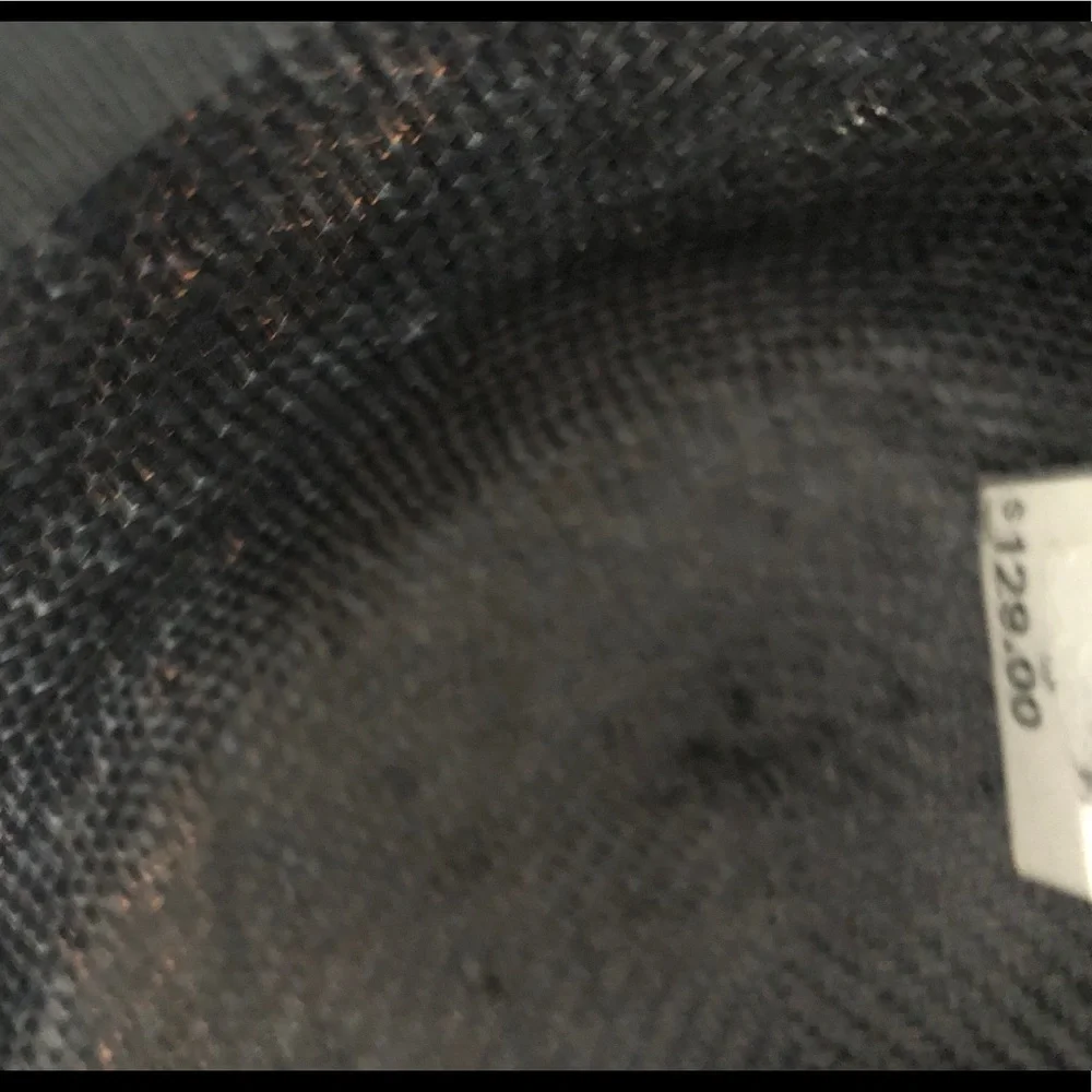 Vintage Black & White Derby Hat - Picture 11 of 12